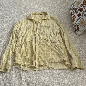 Free people button down